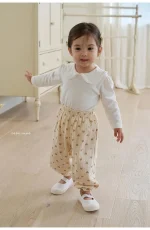 【80-130cm】パンツ ベビー ハートor小花柄 虫除け - 画像 (24)