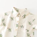 【73-100cm】セットアップ グリーン恐竜 Ｔシャツ＆パンツ - 画像 (8)
