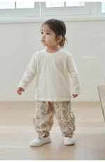 【80-130cm】パンツ ベビー ハートor小花柄 虫除け - 画像 (9)