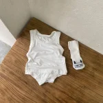【66-90cm】セットアップ ベビー 韓国風 シンプル - 画像 (5)