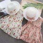 【80-130cm】ワンピース 女の子 スウェート 花柄 - 画像 (5)