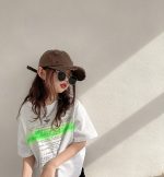 【90-160cm】半袖Ｔシャツ 女の子 アルファベット プリント - 画像 (9)