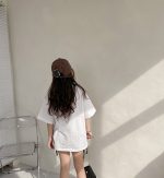 【90-160cm】半袖Ｔシャツ 女の子 アルファベット プリント - 画像 (13)
