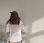 【90-160cm】半袖Ｔシャツ 女の子 アルファベット プリント - 画像 (15)