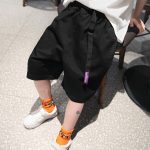 【110-170cm】ショートパンツ 男の子 2色選べる SNSで話題沸騰 無地 ゆったり - 画像 (4)