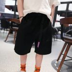 【110-170cm】ショートパンツ 男の子 2色選べる SNSで話題沸騰 無地 ゆったり - 画像 (5)
