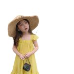 【90-130cm】ワンピース 女の子 3色選べる フリル袖 - 画像 (6)