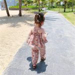 【80-130cm】セットアップ 女の子 おしゃれ 花柄 - 画像 (6)