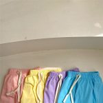 【80-120cm】セットアップ キッズ服 スウィート キュート 無地 - 画像 (6)