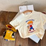 【90-140cm】Tシャツ キッズ服 可愛い ファッション プリント