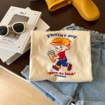 【90-140cm】Tシャツ キッズ服 可愛い ファッション プリント - 画像 (5)