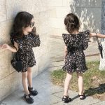 【80-140cm】セットアップ 女の子 気質アップ 花柄 フリル - 画像 (3)