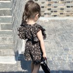 【80-140cm】セットアップ 女の子 気質アップ 花柄 フリル - 画像 (6)