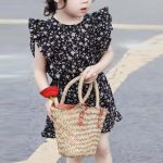 【80-140cm】セットアップ 女の子 気質アップ 花柄 フリル - 画像 (7)