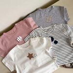 【66-100cm】半袖Tシャツ ベビー プリント 韓国風 - 画像 (11)