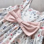 【80-120cm】ワンピース 女の子 スウィート リボン 花柄 - 画像 (3)