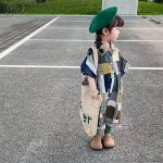 【80-140cm】オーバーオール 女の子 シンプル カジュアル - 画像 (7)