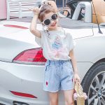 【110-160cm】トップス 女の子 アイスクリーム柄 合わせやすい - 画像 (4)