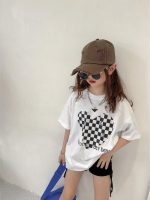 【90-160cm】 半袖Ｔシャツ 女の子 ハート柄 おしゃれ - 画像 (12)