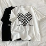 【90-160cm】 半袖Ｔシャツ 女の子 ハート柄 おしゃれ - 画像 (8)