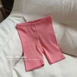 【73-140cm】レギンス 女の子 多色選べる 無地 ストライプ - 画像 (11)