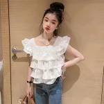 【110-170cm】シャツorパンツorセットアップ 女の子 ダメージ加工 オシャレ - 画像 (8)
