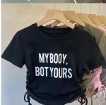 【100-160cm】半袖Ｔシャツ 女の子 アルファベット トレンド - 画像 (8)