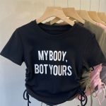 【100-160cm】半袖Ｔシャツ 女の子 アルファベット トレンド - 画像 (4)