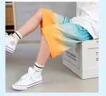 【110-170cm】ショートパンツ 男の子 グラデーション色 ファッション - 画像 (7)