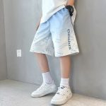 【110-170cm】ショートパンツ 男の子 グラデーション色 ファッション - 画像 (10)