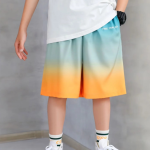 【110-170cm】ショートパンツ 男の子 グラデーション色 ファッション - 画像 (6)