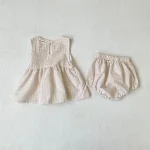 【66-100cm】ロンパース ベビーチェック セットアップ - 画像 (33)