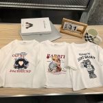 【80-140cm】半袖T シャツ キッズ服 漫画 プリント 通気性 - 画像 (3)