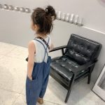 【90-140cm】セットアップ 単品注文可 女の子 大活躍 韓国系 シンプル 無地 - 画像 (4)