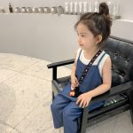 【90-140cm】セットアップ 単品注文可 女の子 大活躍 韓国系 シンプル 無地 - 画像 (5)