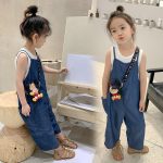 【90-140cm】セットアップ 単品注文可 女の子 大活躍 韓国系 シンプル 無地