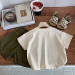 【80-130cm】半袖トップス 子供服 かわいい プリント - 画像 (6)