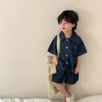 【80-150cm】ワンピースorセットアップ お揃い おしゃれ 無地 - 画像 (7)