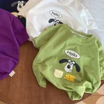 【90-160cm】半袖Tシャツ 男の子カジュアル カートゥーン プリント - 画像 (8)
