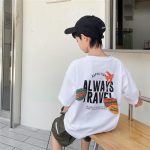 【110-170cm】半袖 Tシャツ 男の子 三色選べる アルファベット プリント トップス - 画像 (5)