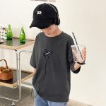 【110-170cm】半袖 Tシャツ 男の子 三色選べる アルファベット プリント トップス - 画像 (6)