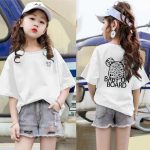 【90-160cm】半袖Tシャツ 女の子 6色選べる カートゥーン - 画像 (11)
