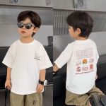 【90-160cm】半袖 Tシャツ 男の子 三色選べる ゆったり プリント アルファベット - 画像 (4)