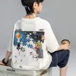 【100-160cm】半袖 Tシャツ 男の子 二色選べ 人気爆発 心地よい 配色 コットン - 画像 (4)