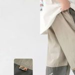 【110-160cm】ボトムス パンツ 男の子 配色 ファッション カジュアル 切り替え - 画像 (4)