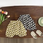 【66-100cm】パンツ ベビー プリント シンプル