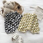【66-100cm】パンツ ベビー プリント シンプル - 画像 (3)