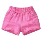 【90-160cm】ショートパンツ 女の子 ダメージ加工 合わせやすい - 画像 (17)