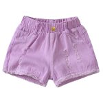 【90-160cm】ショートパンツ 女の子 ダメージ加工 合わせやすい - 画像 (20)