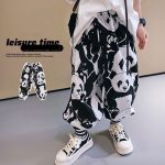 【100-150cm】パンツ 女の子 パンダ柄 蚊よけ かわいい